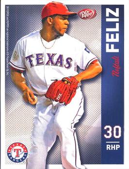 2012 Dr. Pepper Texas Rangers #9 Neftali Feliz Front
