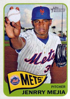 2014 Topps Heritage #93 Jenrry Mejia Front