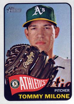 2014 Topps Heritage #191 Tommy Milone Front