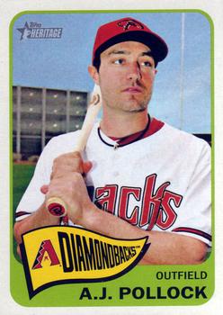 2014 Topps Heritage #413 A.J. Pollock Front