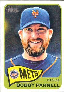 2014 Topps Heritage #382 Bobby Parnell Front