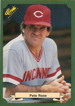 1987 Classic #1 Pete Rose Front