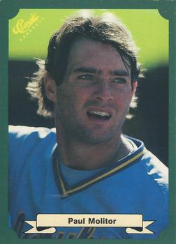 1987 Classic #45 Paul Molitor Front