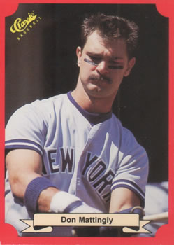1988 Classic Red #152 Don Mattingly Front