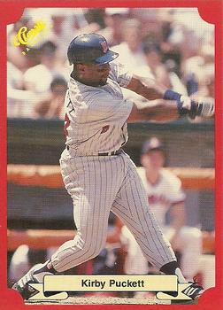 1988 Classic Red #164 Kirby Puckett Front