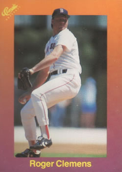 1989 Classic #119 Roger Clemens Front