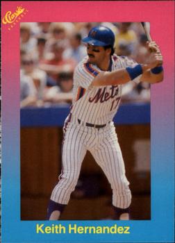 1989 Classic #59 Keith Hernandez Front