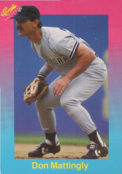 1989 Classic #5 Don Mattingly Front
