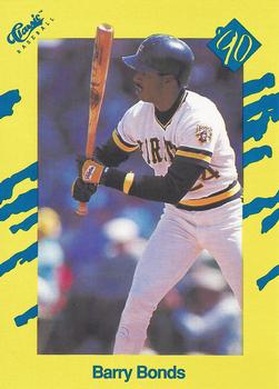 1990 Classic Yellow #T68 Barry Bonds Front