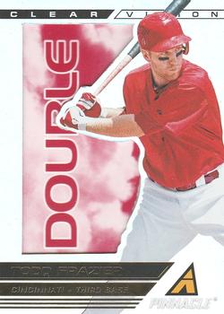 2013 Pinnacle - Clear Vision Hitting Double #CV45 Todd Frazier Front