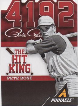 2013 Pinnacle - The Hit King Die Cuts #HK1 Pete Rose Front