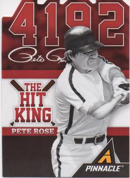 2013 Pinnacle - The Hit King Die Cuts #HK3 Pete Rose Front