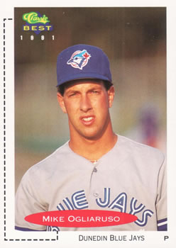 1991 Classic Best #133 Mike Ogliaruso Front