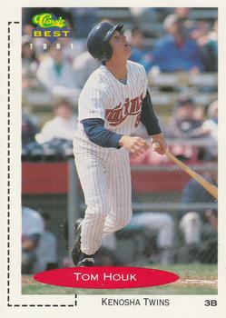1991 Classic Best #351 Tom Houk Front