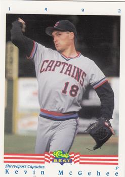 1992 Classic Best #256 Kevin McGehee Front