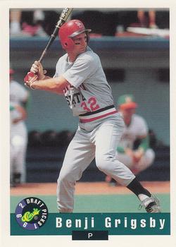 1992 Classic Draft Picks #15 Benji Grigsby Front