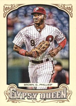2014 Topps Gypsy Queen #11 Domonic Brown Front