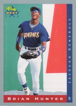 1993 Classic Best #209 Brian Hunter Front