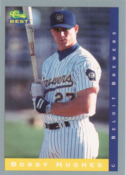 1993 Classic Best #280 Bobby Hughes Front