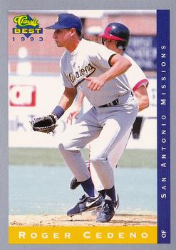 1993 Classic Best #130 Roger Cedeno Front