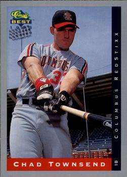 1993 Classic Best #263 Chad Townsend Front