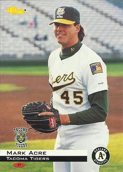 1994 Classic #168 Mark Acre Front