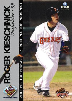 2013 Brandt Pacific Coast League Top Prospects #7 Roger Kieschnick Front