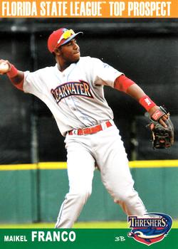 2013 Grandstand Florida State League Top Prospects #NNO Maikel Franco Front