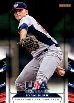 2013 Panini USA Baseball #5 Ryan Burr Front