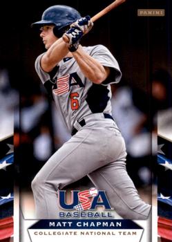 2013 Panini USA Baseball #6 Matt Chapman Front