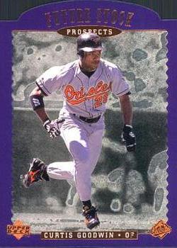 1996 Upper Deck - Future Stock Prospects #FS11 Curtis Goodwin Front