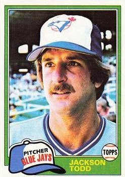 1981 Topps #142 Jackson Todd Front