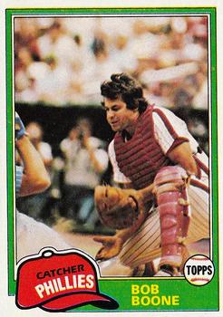 1981 Topps #290 Bob Boone Front