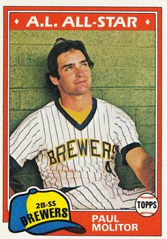 1981 Topps #300 Paul Molitor Front