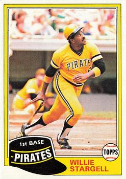 1981 Topps #380 Willie Stargell Front