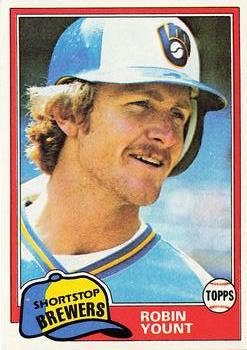 1981 Topps #515 Robin Yount Front