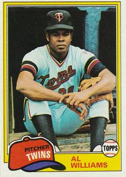 1981 Topps #569 Al Williams Front