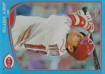 2013 Topps Chrome - Blue Refractors #206 Joey Votto Front