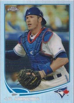 2013 Topps Chrome - Refractors #42 J.P. Arencibia Front