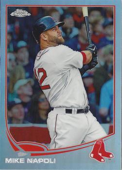 2013 Topps Chrome - Refractors #46 Mike Napoli Front
