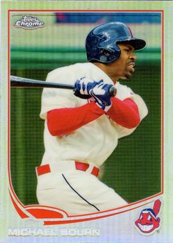 2013 Topps Chrome - Refractors #74 Michael Bourn Front