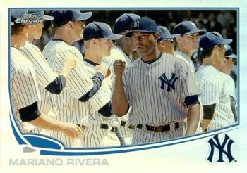 2013 Topps Chrome - Refractors #118 Mariano Rivera Front