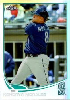 2013 Topps Chrome - Refractors #134 Kendrys Morales Front