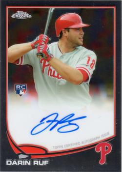 2013 Topps Chrome - Rookie Autographs #16 Darin Ruf Front
