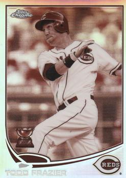 2013 Topps Chrome - Sepia Refractors #123 Todd Frazier Front