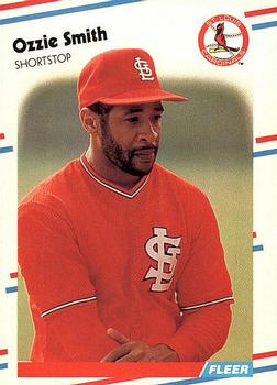 1988 Fleer - Glossy #47 Ozzie Smith Front