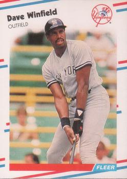 1988 Fleer - Glossy #226 Dave Winfield Front
