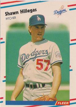 1988 Fleer - Glossy #519 Shawn Hillegas Front