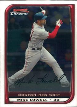 2008 Bowman Chrome #117 Mike Lowell Front