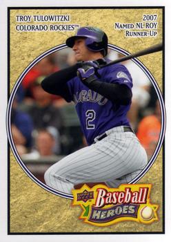 2008 Upper Deck Baseball Heroes #57 Troy Tulowitzki Front